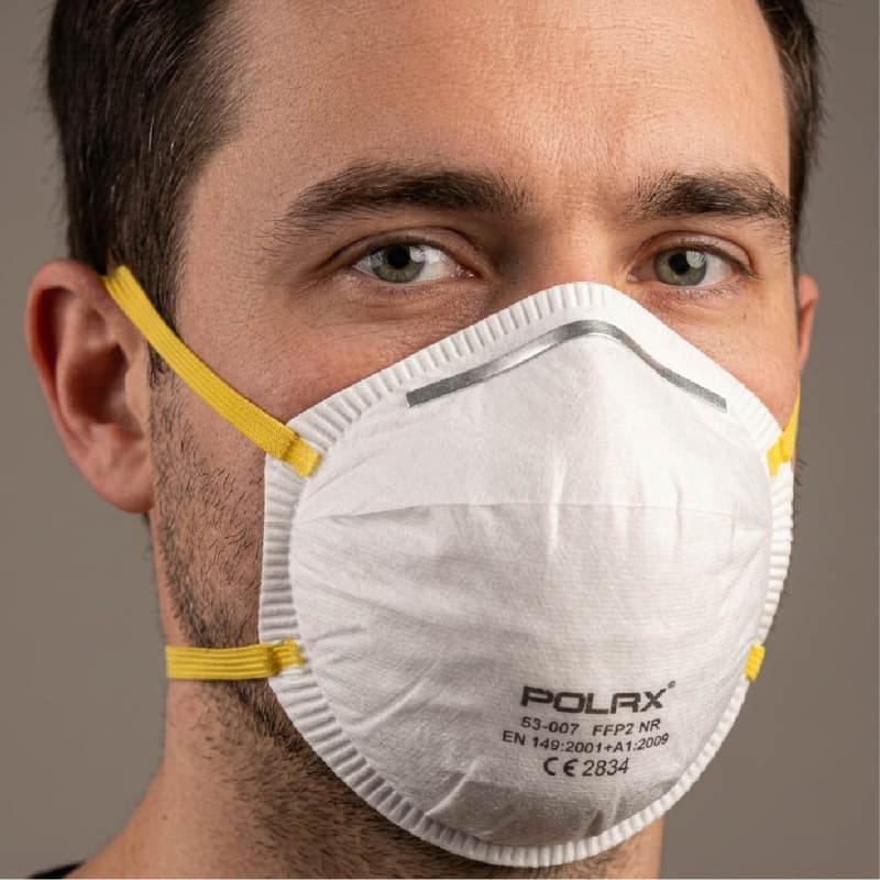 Респіратори протипилові Polax, FFP2, 2 шт. 25/100 (шт) (53-007) 6