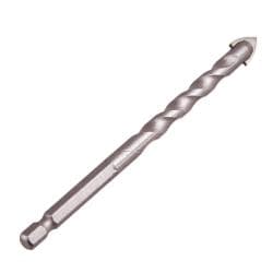 Свердло по склу та кераміці 12мм, хвостовик HEX 1/4" Alloid, L= 120mm 3