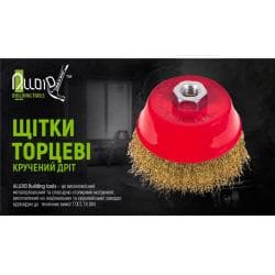 Щітка торцева "кручений дріт" 75мм, М14х2 Alloid 3