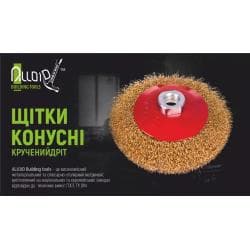 Щітка конусна "кручений дріт" 115мм, М14х2 Alloid 3