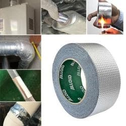 Alloid Pro. Скотч алюмінієвий армований 48мм х 40м, 140мкм 2