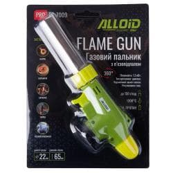 Alloid Pro. Пальник газовий FG-7009, керамічне сопло 22мм, 360 град 2