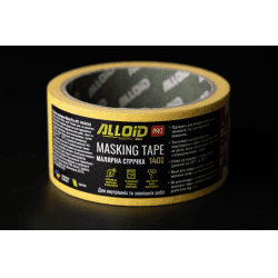 Alloid Pro. Стрічка малярська 48мм х 20м, 140мкм 3
