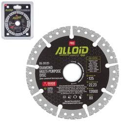 Alloid Pro. Диск алмазний багатоцільовий 125мм