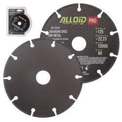 Alloid Pro. Диск алмазний по металу 125мм