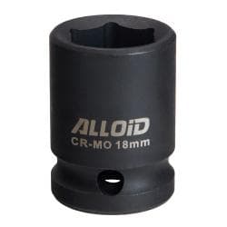 Торцева головка ударна 1/2"DR, 18 мм. Alloid. GU-50118