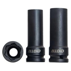 Alloid. Ударні головки для пошкоджених болтів і гайок 1/2" (17 / 19 / 21 мм) 3