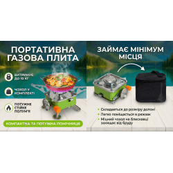 Alloid. Портативна газова плита, GS-2205 3