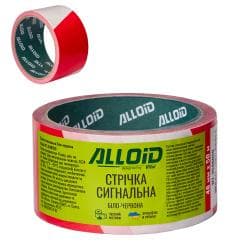Стрічка сигнальна 48мм х 50м, 35мкм Alloid