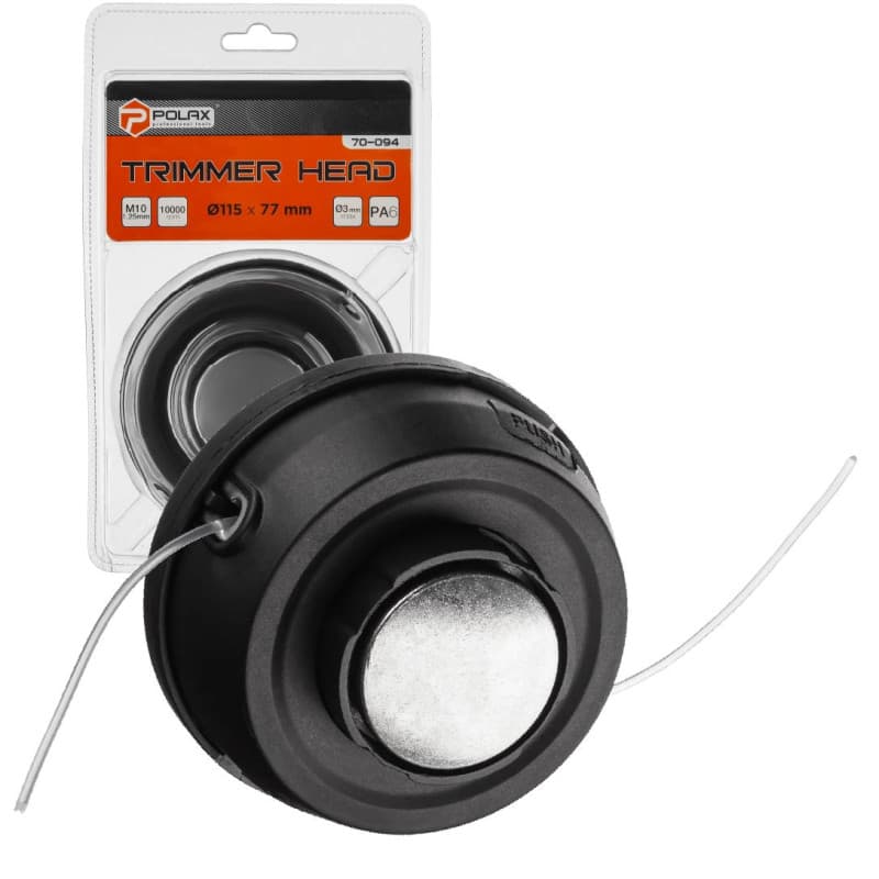 Котушка для тримера Polax М10х1,25, діаметр жилки max 3 мм (70-094)
